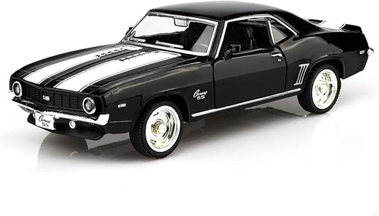 TOKAXI 1/36 Scale Chevrolet 1969 Camaro SS Diecast Cars Models,Pull Back Vehicles Toy Cars,Cars Gifts for Boys Girls