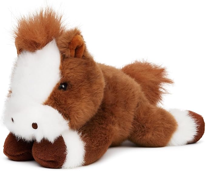 Adorable Horse Stuffed Animal Soft Plush Toy Cute Birthday Gifts for Boys Girls Kids Toddlers