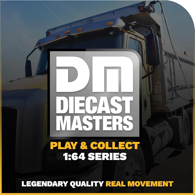 Diecast Masters 1:64 Scale Caterpillar CT660 OX Stampede Dump-Truck Model 85633 | Play & Collect Series Cat Construction Equipment