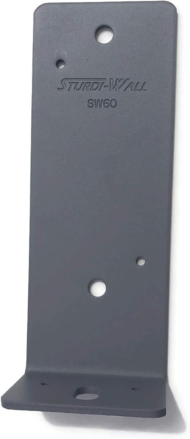 SW60 | Sturdi-Wall Drill Set Bracket 2x6 Universal | Heavy Duty Concrete Anchor Bracket for Post Frame Pole Barn Construction Concrete Foundation | Tri State Perma-Column