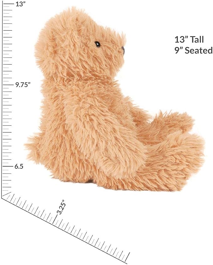 Vermont Teddy Bear | Buttercream Teddy Bear Stuffed Animal | Soft Plush with 100% Recycled Filling, Design in USA | 13 Inch | Super Soft Teddy Bear Collection