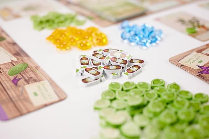 Buffalo Games Planted Strategy Board Game - 2-5 Players, Ages 10+ - Grow 42 Unique Houseplants & Manage Resources in Strategy Games - Family Board Game Night