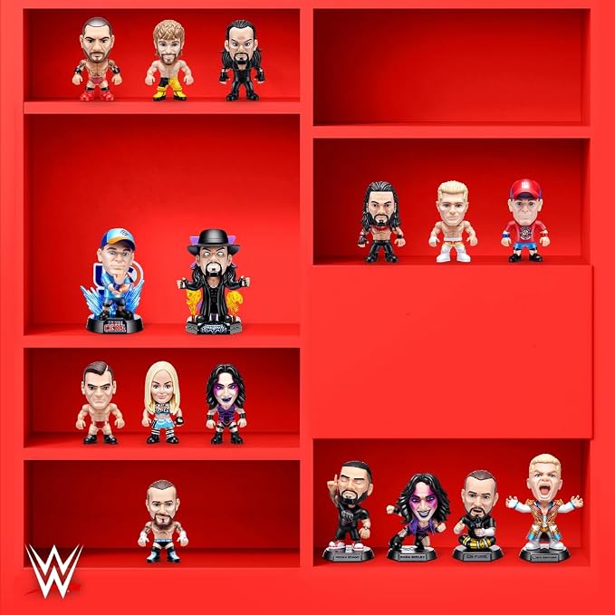 WWE Ballers Series 1(2 Pack) by ZURU – Official Licensed Product Surprise Unboxing Wrestling Collectible Sports Toy for Ages 3+