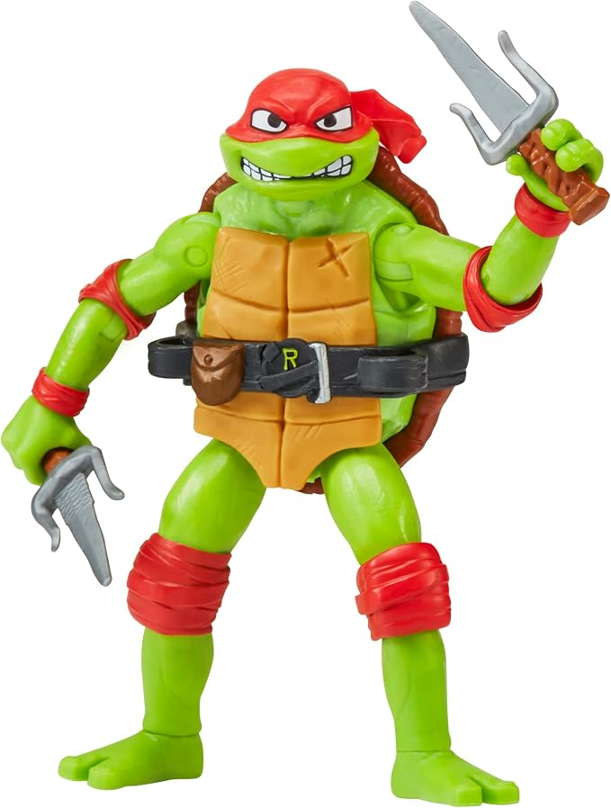 Teenage Mutant Ninja Turtles: Mutant Mayhem Basic Figure Turtle 4-Pack Bundle by Playmates Toys