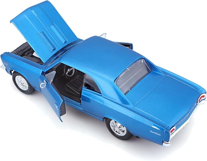 Maisto 1:24 1966 Chevy Chevelle SS 396 Model Car, Multicolor