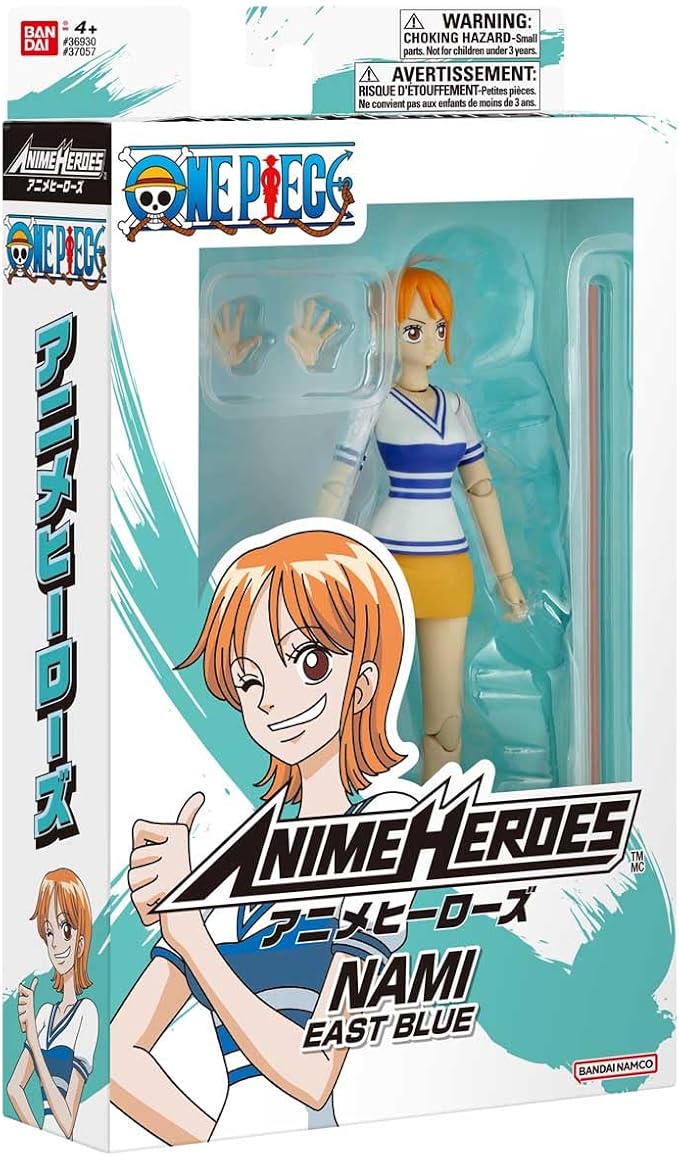ANIME HEROES - One Piece - Nami (East Blue) 6.5" Action Figure
