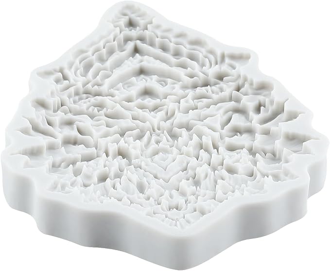 Baroque Relief Flower Polymer Clay Molds Baroque Relief Filigree Lace Silicone Mold for Epoxy Resin Casting DIY Crafts Air Dry Polymer Crafts Supplies Clay Tools