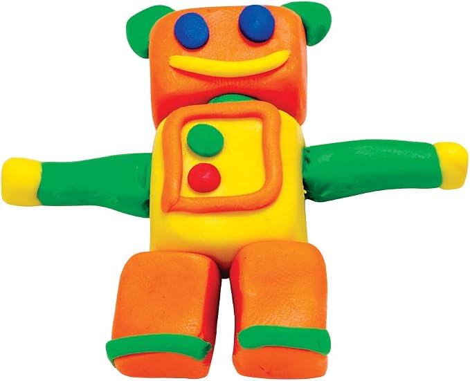 Faber-Castell Do Art Create with Clay - Modeling Clay Set for Kids - Soft Clay, Never Dries Out