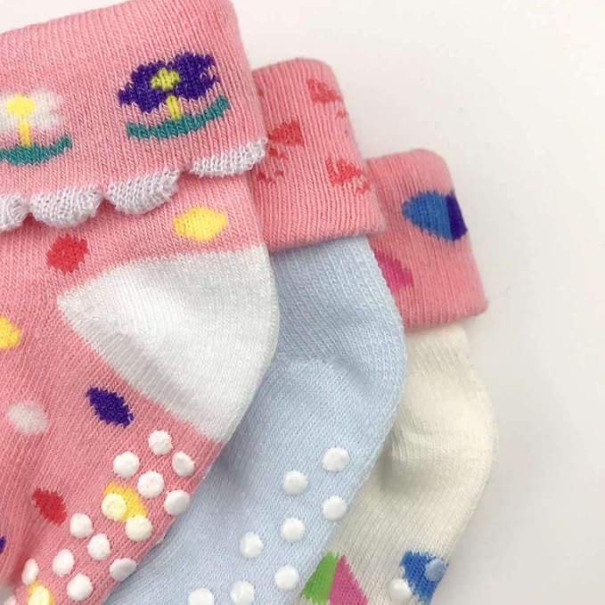 WAFUNNE 20 Pairs Baby Socks Wholesale for Infant Toddler Kids Children (Pattern at Random)