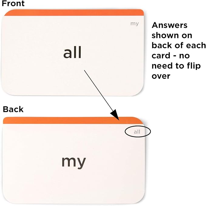 Award-Winning Pre-K Sight Words Flash Cards – 100+ Dolch & Fry High-Frequency Words – Learn to Read for Ages 3–5 – Preschool, Kindergarten, Homeschool & Classroom