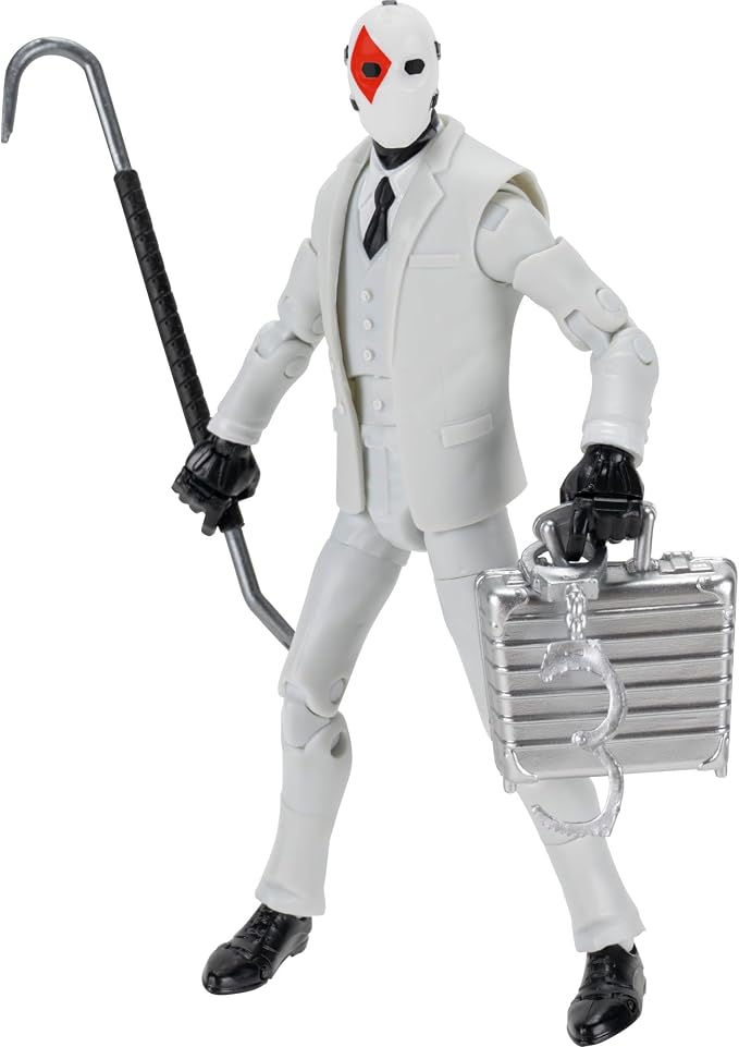 Fortnite Legendary Wild Card - 6-inch Articulated Figure with Harvesting Tool, Back Bling, and Code for Bonus Virtual Item