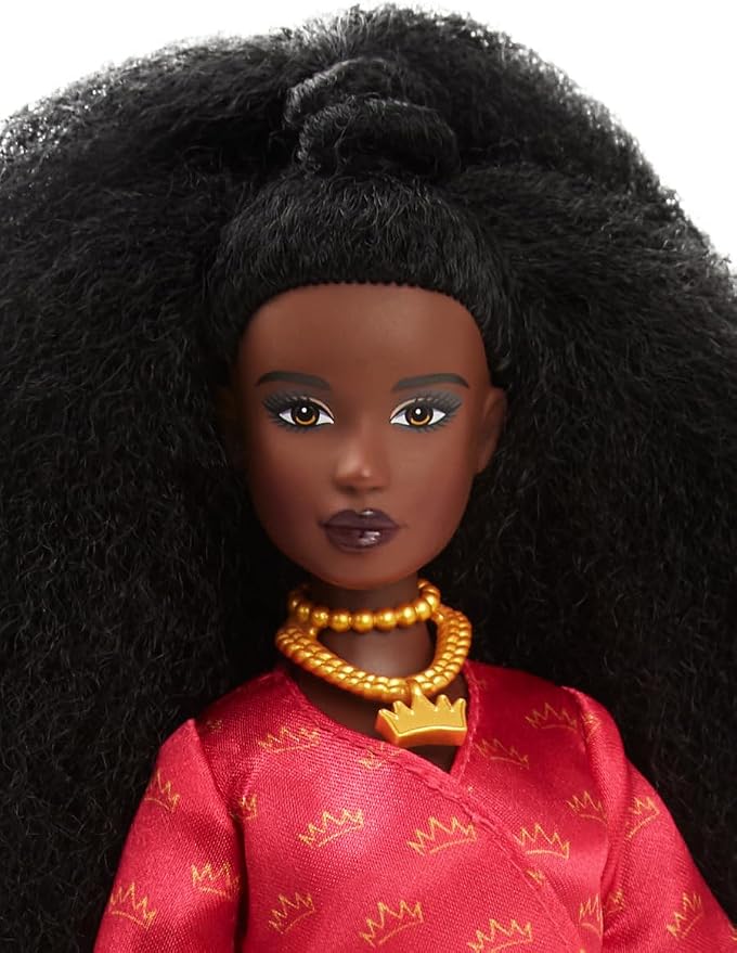 Naturalistas Liya 3 Fashion Doll with Sunday Brunch Fashion Pack, 11.5 Inch Articulated Doll with Authentic Textured Hair, Poseable Collectible Doll for Kids Ages 3+