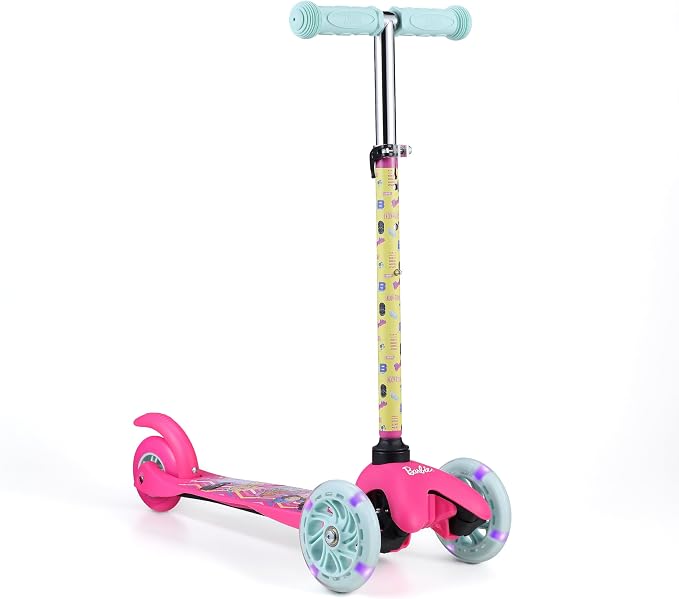 Kick Scooter for Kids, 3 Wheel Self Balancing, Light Up LED Wheels