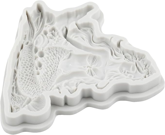 Mermaid Silicone Molds Mermaid Polymer Clay Mold for DIY Craft Epoxy Resin Casting Polymer Clay Tools Crafts Air Dry Jewelry Making