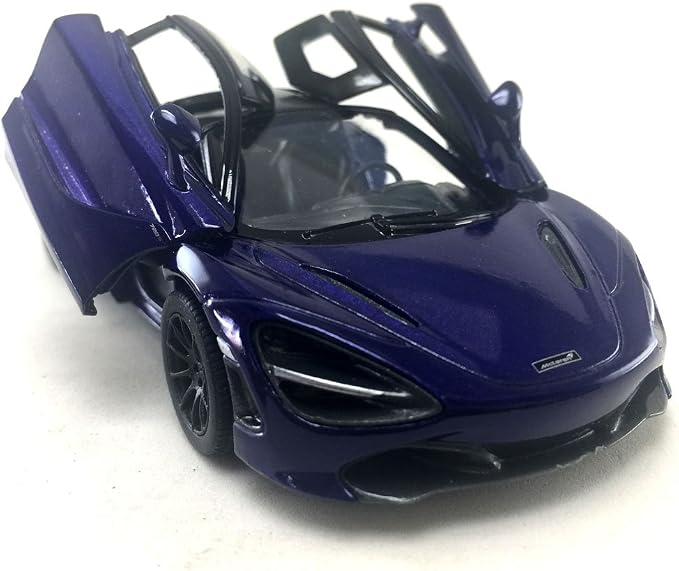 KiNSMART McLaren 720s 5 Inch 1:36 Scale Die Cast Metal Model Toy Super Sports Car (Purple)