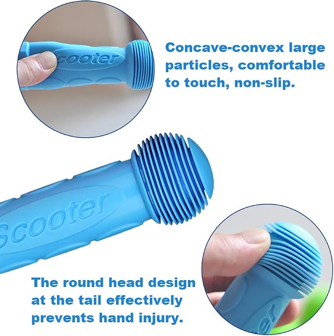 Scooter Grip Handlebar 1 Pair Bicycle Grip Fit for 2-3-4 Wheels Kid Kick Scooters,Children Bike,Rocking car,Drifting Scooter,Swing Scooter,Push Cart