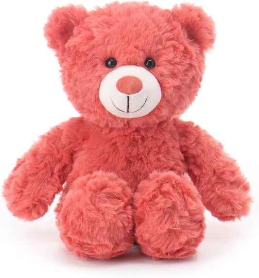 Apricot Lamb Watermelon Red Flower Bear Stuffed Animals for Kids, Soft Cute Plush Toys for Baby Girl and Boy, 8 Inches