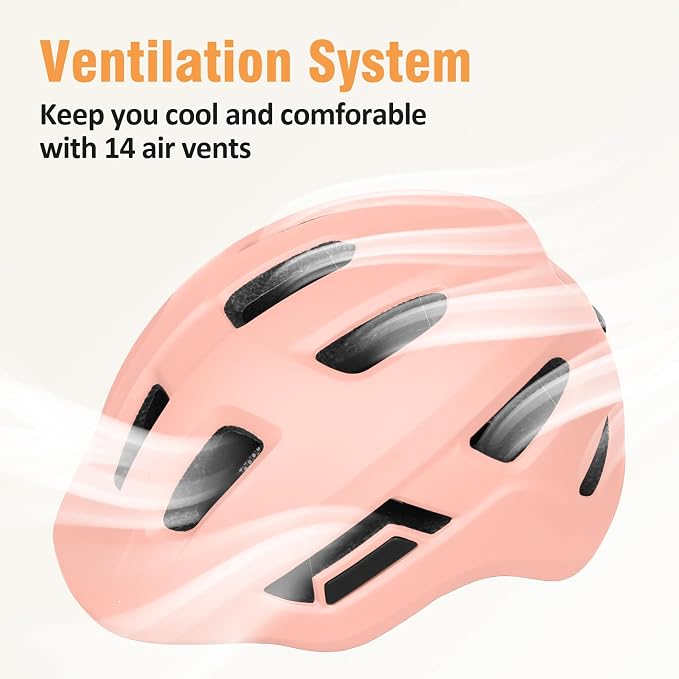 Kids Bike Helmet for Toddlers, Boys and Girls, Lightweight & Adjustable for Age 1-3-8, Multi-Sport Helmet for Bicycle, Kick Scooter, Skateboard, Roller/Inline Skate