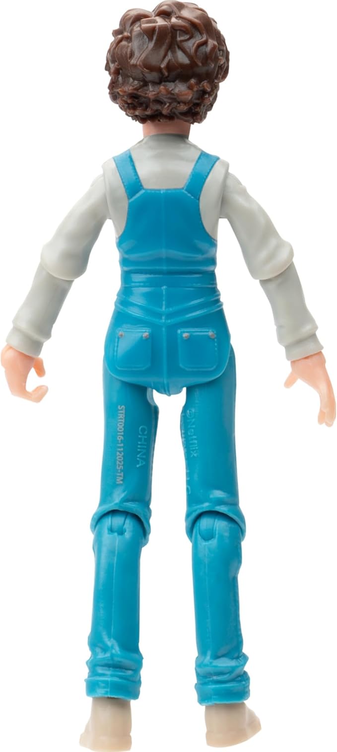 Jazwares Stranger Things: Tales from ‘85 Eleven - 4-Inch Articulated Action Figure with Backpack and Waffle Accessories