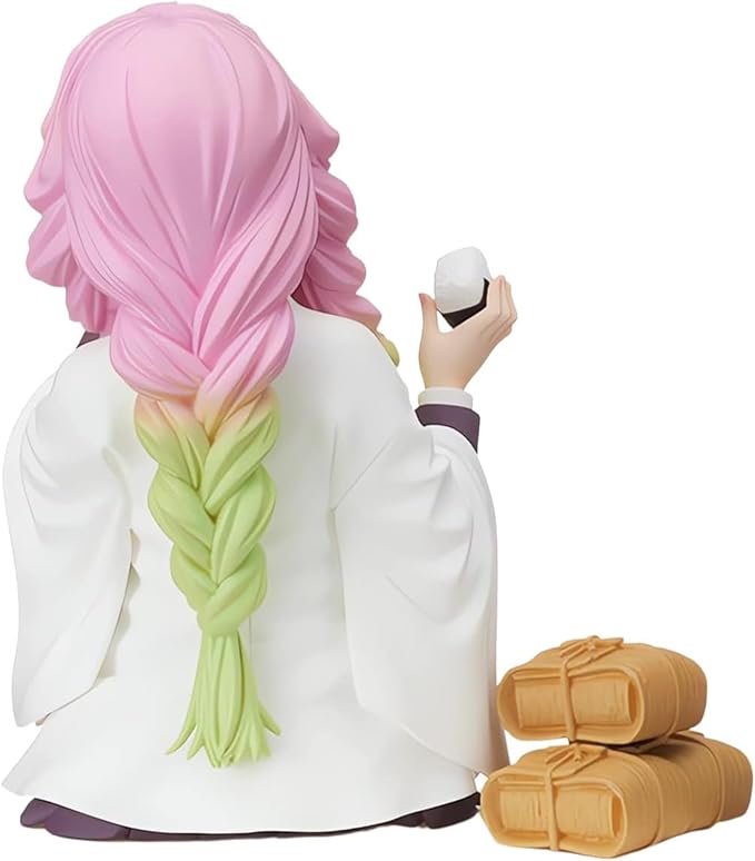 6Pcs Demon Anime Figures Set, Slayer Characters for Anime Fans (Rice Ball)