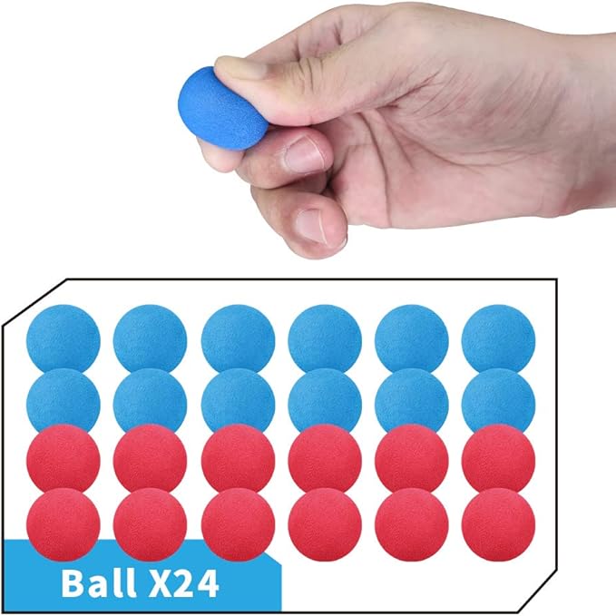 YEEBAY Target Game Set for Age 6, 7, 8,9,10+ Year Old Kids, Boys, Active Play Game with Soft Foam Balls and Scoring Target