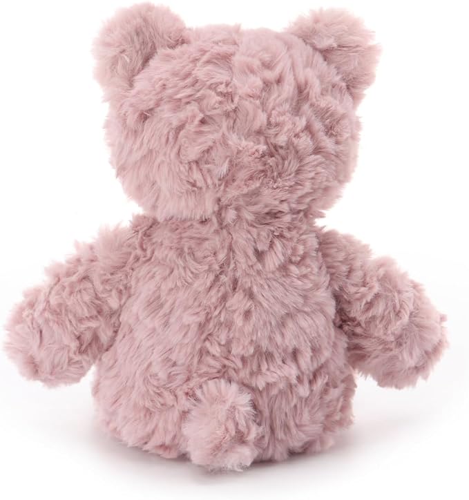 Apricot Lamb Toys Plush Pink Purple Flower Teddy Bear Stuffed Animal Soft Cuddly Perfect for Child 8 Inches