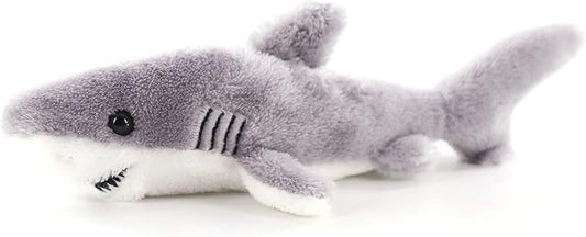 The Petting Zoo Great White Shark Animal Plushie, Gifts for Kids, Scoopz Sealife Animals, Shark Plush Toy, 12 inches