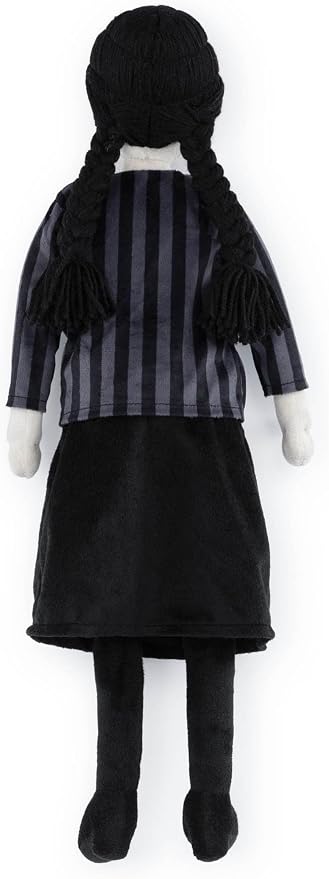 Jay Franco Wednesday Addams Plush Pillow Buddy - Super Soft Stuffed Character Pillow - Polyester Microfiber, 26 Inches