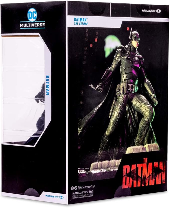 McFarlane Multiverse The Batman from Batman Movie 12" Deluxe Figure Multicolor (Figure Style May Vary)