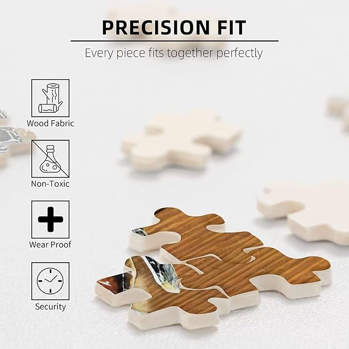 Welsh Corgi Dog 500 Piece Jigsaw Puzzle Jigsaw Puzzles for Adults Children The Young Jigsaw Puzzles for Adult Puzzle Game 500 Piece Toys Gift