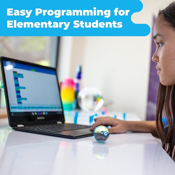 Sphero Mini App-Enabled Coding Robots for Classrooms, 16-Pack | Teach Computer Science, Coding, & AI Literacy, STEM & STEAM Learning Kit for Kids 8+