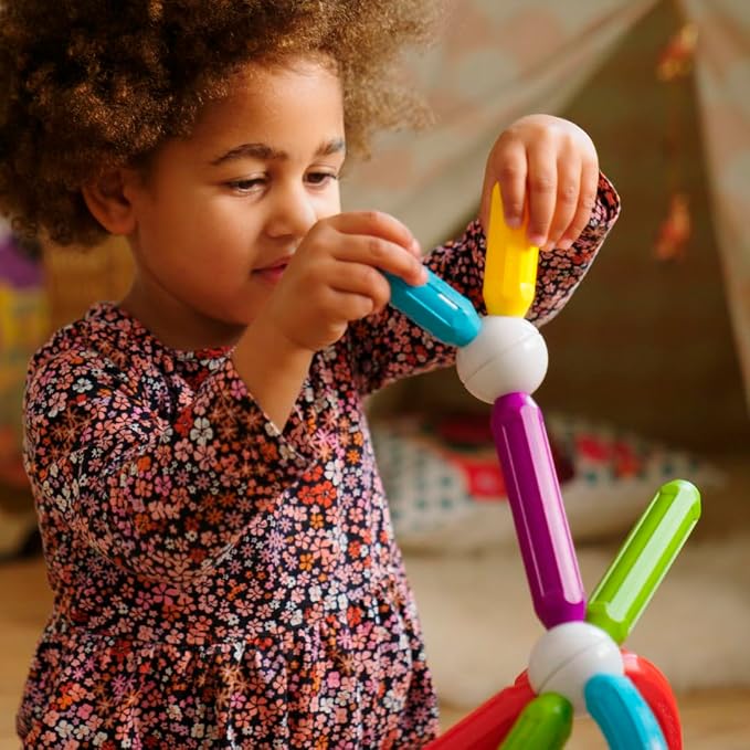 SmartMax Start Plus STEM Building Magnetic Discovery Set, Ages 1-6 (30 Pieces)