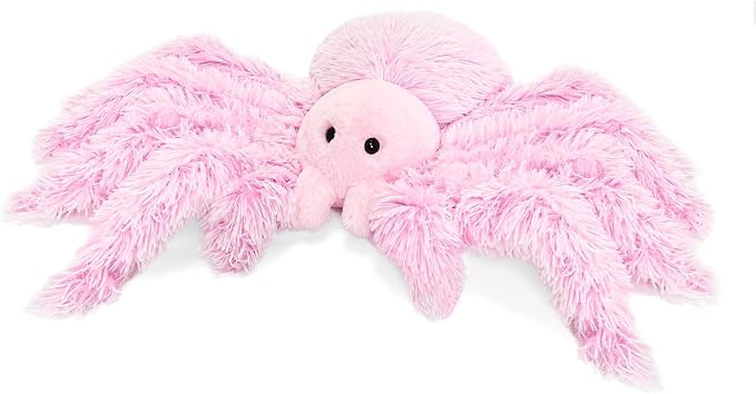 CSVBTRF Weighted Stuffed Animal, 4.2 lbs 19" Spider Plush Hugging Pillow for Kids Gift - Spider Stuffed Animal