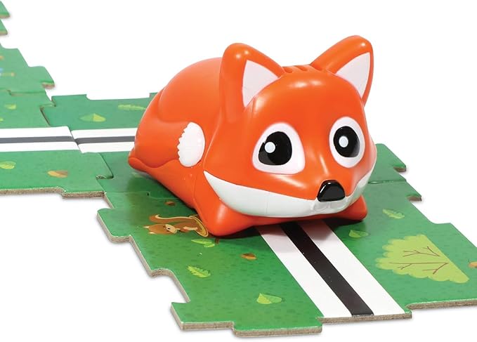 Learning Resources Coding Critters Go Pets Scrambles the Fox Coding Robot, Screen Free Toys for Kids, Electronic Learning & Education Toys Set, Ages 4 and Up