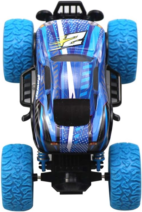 Pull Back Cars for Kids -Toy Trucks for Boys Alloy Toy Car Educational Toy Monster Trucks Inertia Car Toy for Boys Girls Toddler Gifts (Blue)