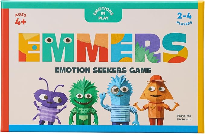 Emotion Seekers Game – Kids Board Game for Social Emotional Learning – Teaches Social Skills, Emotion Regulation & Empathy – Families & Therapy Educational Tool – Ages 4+