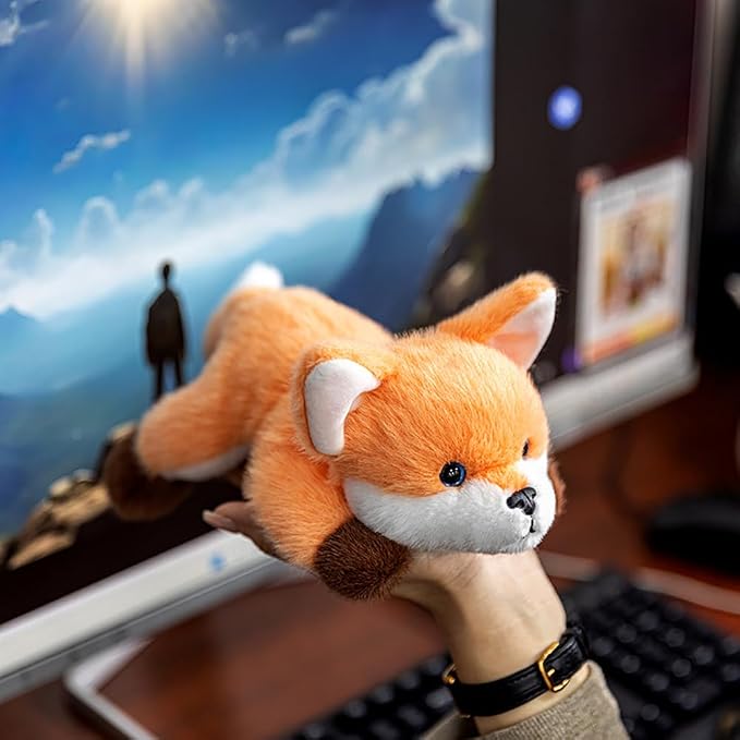 7.8inch Fox Stuffed Animal, Fox Plush Toy, Birthday Xmas Gift for Kids (Fox)