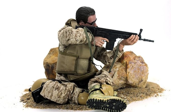 BJPEY 12" Special Forces Action Figures Soldiers Toys 1:6 Scale (Seal)