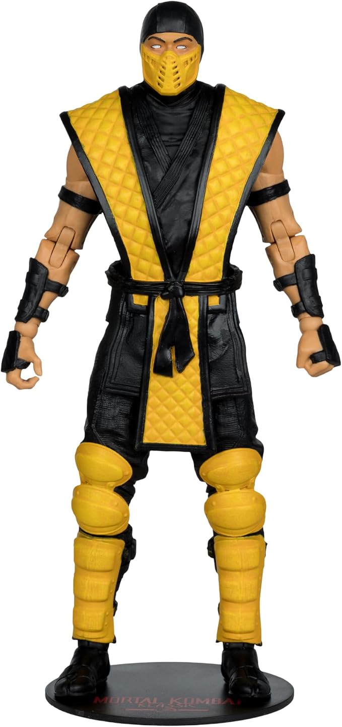McFarlane Toys- Mortal Kombat Klassic Scorpion 7in Action Figure