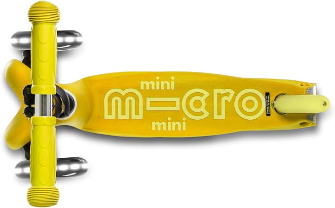 Micro® | Mini Micro Deluxe LED Scooter 3 Wheels | Wheels with LED Lighting | Adjustable and Detachable Handlebar | Non-Slip | Boys and Girls | 2-5 Years