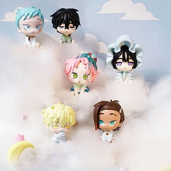 Anime Blind Box, 2.4 Inches Cute Alien Stage Baby Series Mystery Box Figure, Collectable PVC Figurine for Alien Stage Fans Gifts