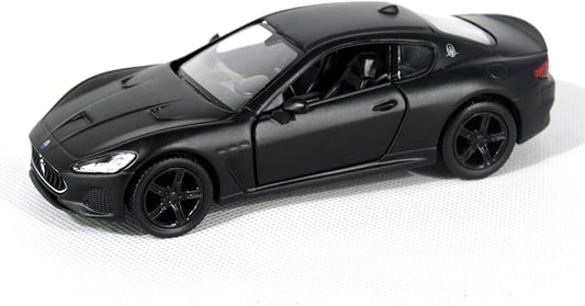 Tianmei 1:32 Scale Supercar Styling Alloy Die-Cast Car Model Collection Decoration Ornaments, Kids Play Vehicle Toys with Pull Back Action and Open Doors (MSLD - Black)