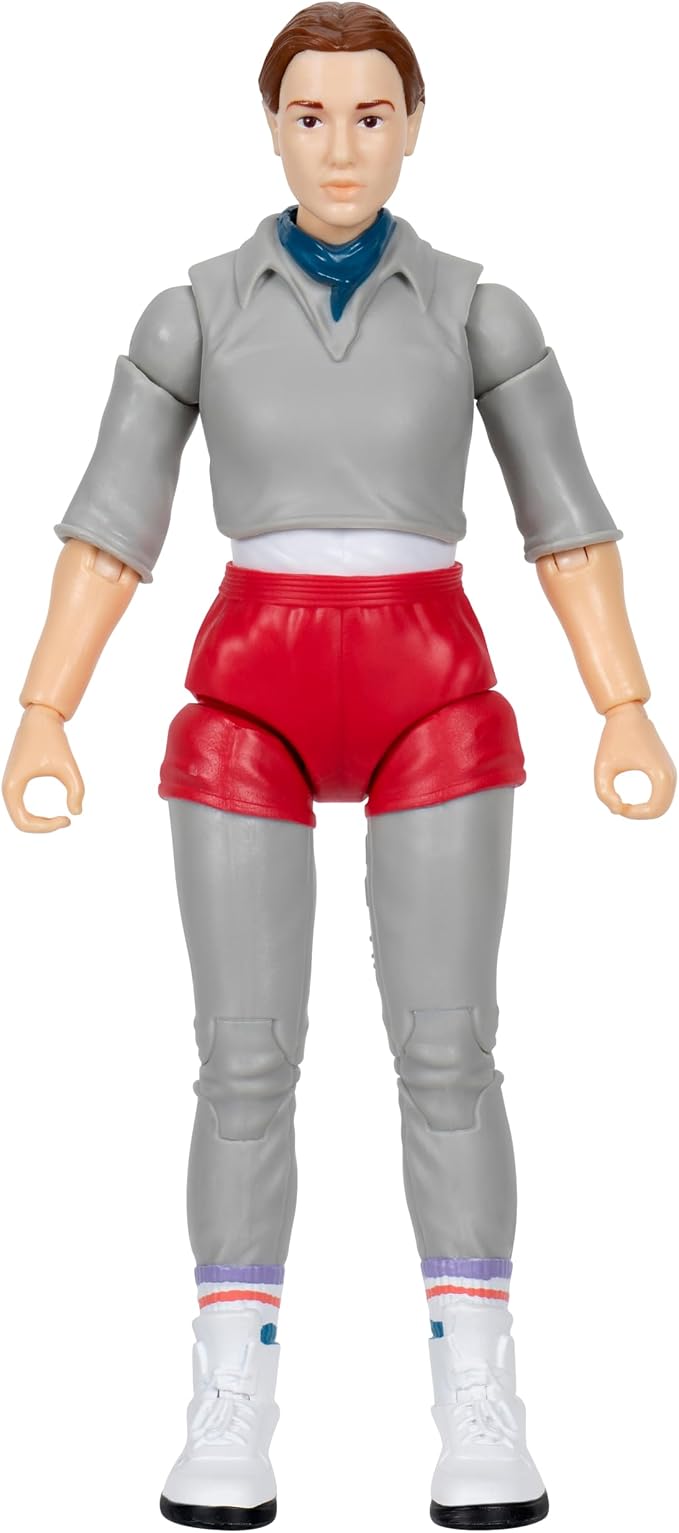 Stranger Things Eleven Upside Down Collector Figure - 6-Inch Highly Detailed Figure with Soft Good Clothing and Unique Accessories