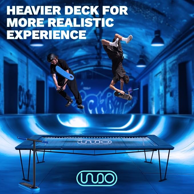 in Do the Trick - Trick Scooter for Teenagers & Adults - 12 Years - Trampoline Scooter Ideal for Trampoline Stunt Exercises, Professionals & Beginners - Indoor & Outdoor Freestyle