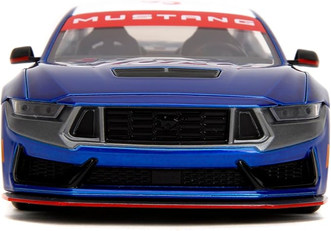 Jada Toys Bigtime Muscle 1:24 2024 Ford Mustang GT Dark Horse Die-Cast Car, Toys for Kids and Adults