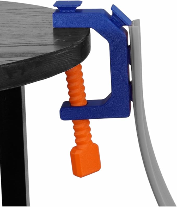 TechConnext Track Clamp for Hot Wheels Track (2 Pack) – Durable PLA Plastic, Up to 25% Stronger, Softer Top for Screw, Secure Grip, Made in USA