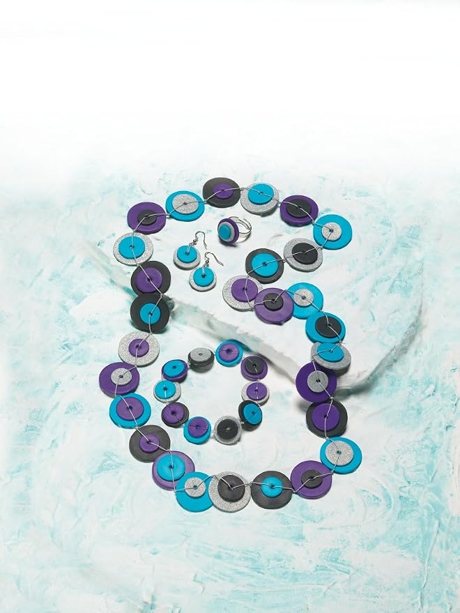 Staedtler FIMO Soft Polymer Clay - -Oven Bake Clay for Jewelry, Sculpting, Crafting, Purple 8020-61