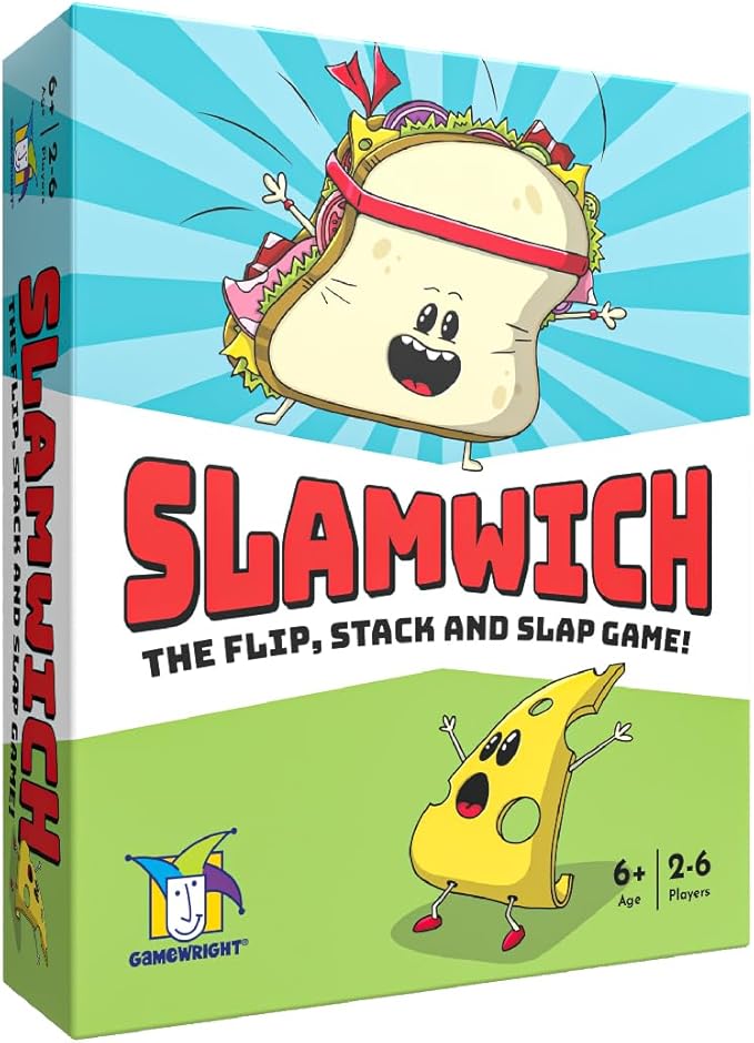 Gamewright – Slamwich – A Fast Flipping Card Game for Kids – Ages 6 and Up – Great for Family Game Night!