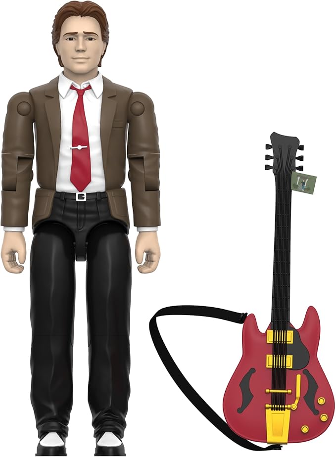 Super7 Reaction+ Back to the Future Marty McFly (1955) - 3.75" Back to the Future Action Figure with Accessories - Classic '80s Movie Collectibles and Retro Toys