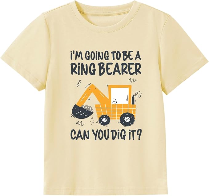 Construction Shirt Toddler Kids Tomatoes Racoon Graphic Tee Outfit Boy Girl Frog Christian Clothing 2-7 Years